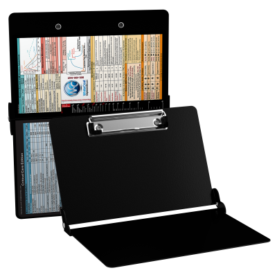 WhiteCoat Clipboard® - Black Critical Care Edition